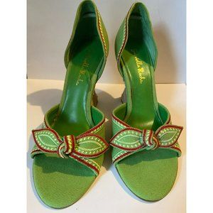 Gabriella Rocha super cute espadrille wedge, size 8M